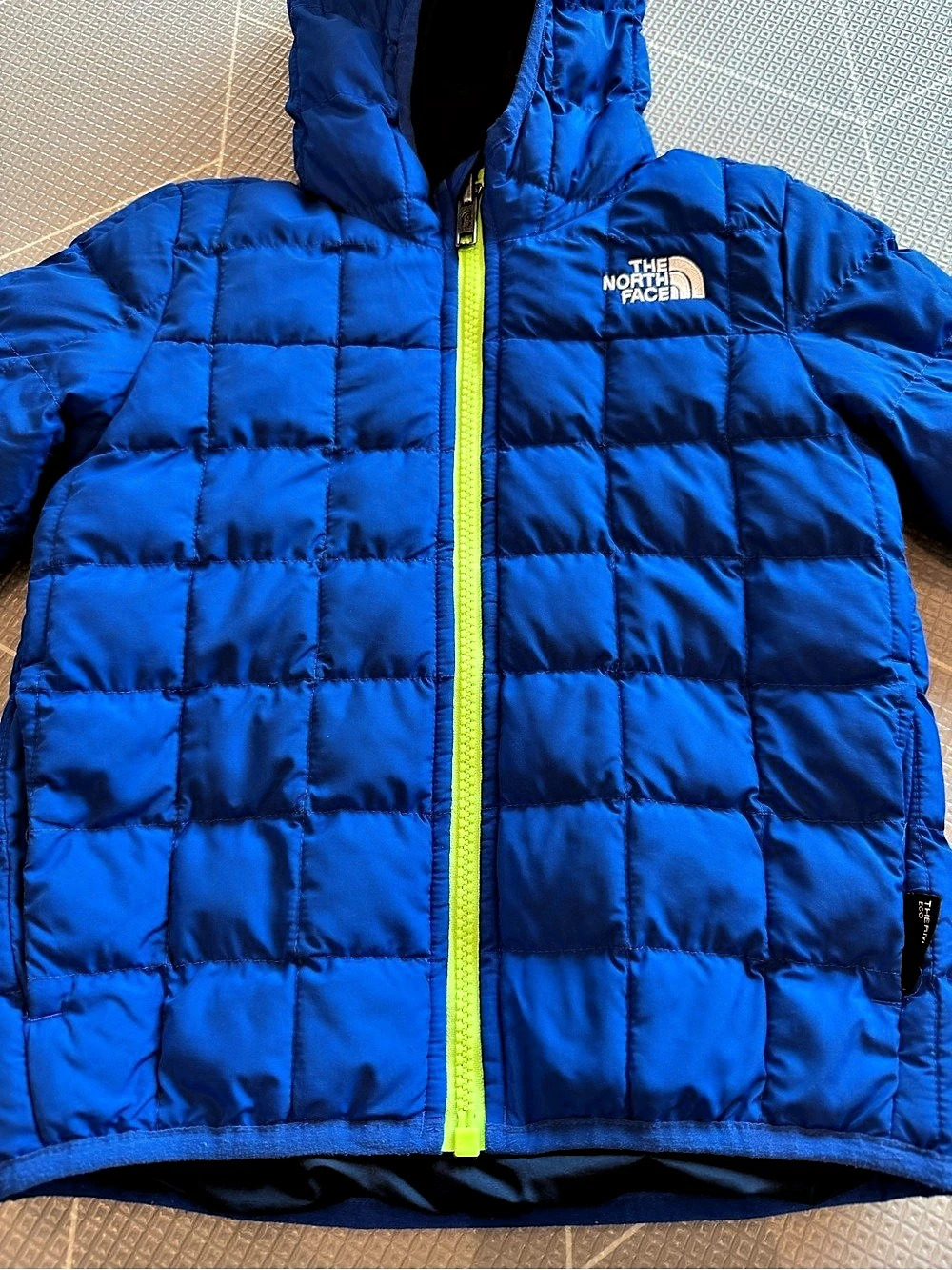 The North Face Kids' ThermoBall Hooded Jacket Blue 4T